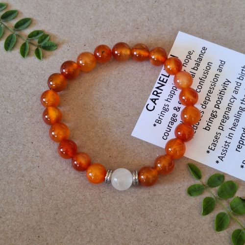Carnelian-bracelet-8mm