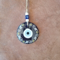 Turkish Eye - Evil Eye - Resin - leaves.1