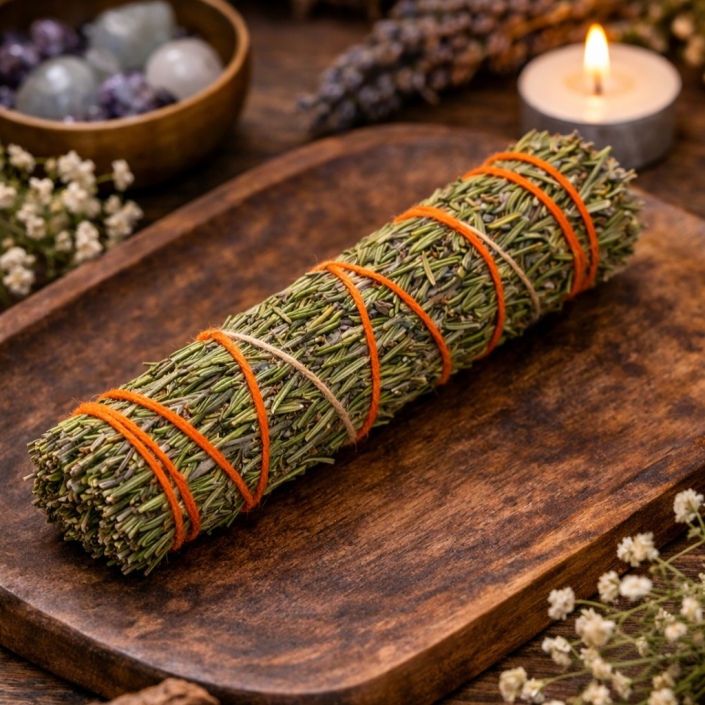 Rosemary Smudge Bundle Lifestyle